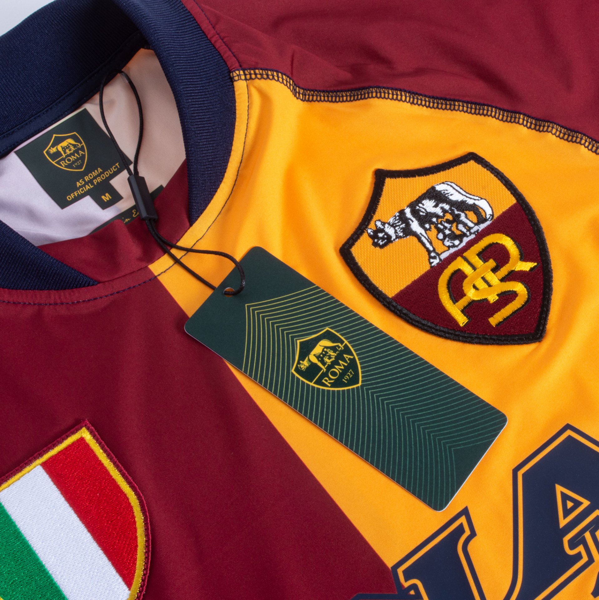 AS Roma Retro Fussball Trikot 2001/02 + Totti 10 Spezialist in Vintage Fußball Trikots, Retro