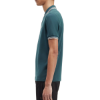 Fred Perry - Twin Tipped Polo Shirt - Petrol Blue/ Light Oyster