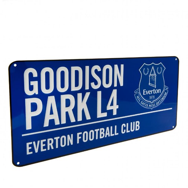 Everton FC Street Sign