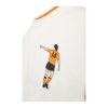 Cruyff - Nederland Dos Rayas Graphic T-Shirt - Crème Wit