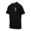 Cruyff - Dos Rayas Print T-Shirt - Zwart/ Goud
