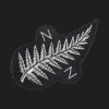 Rugby Vintage - New Zealand 1924 Retro Rugby Zipped Hoodie - Black