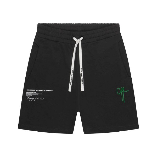 Off The Pitch - Neo Sweatshorts - Zwart