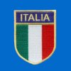 Rugby Vintage - Italië Retro Rugby Zip Hoodie 1975 - Blauw