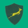 Rugby Vintage - Zuid-Afrika Retro Rugby Zip Hoodie 1970s - Groen