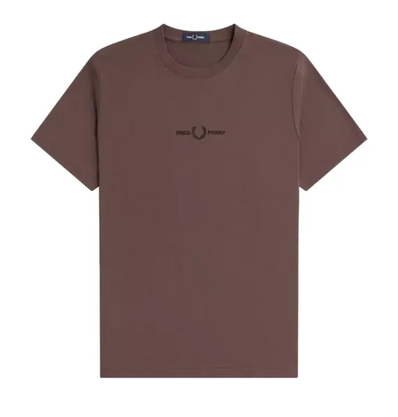 Fred Perry - Embroidered T-Shirt - Carrington Brick