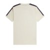 Fred Perry - Contrast Tape Ringer T-Shirt - Ecru/ Carrington Brick