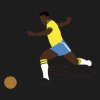 FC Eleven - Pelé O Rei T-Shirt - Zwart