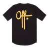 Bild von Off The Pitch - Full Stop T-Shirt - Schwarz/ Gelb