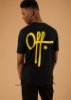 Bild von Off The Pitch - Full Stop T-Shirt - Schwarz/ Gelb