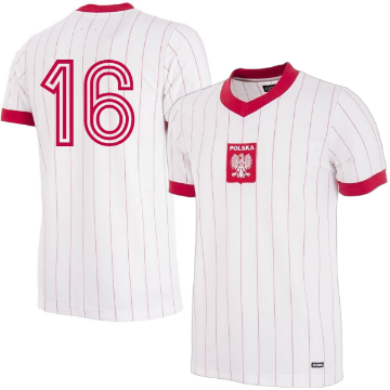 Polen Retro Shirt 1982 + 16 (Lato) Polen Retro Shirt 1982 + 16 (Lato)