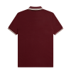 Bild von Fred Perry - Twin Tipped Poloshirt - Oxblood/ Ecru