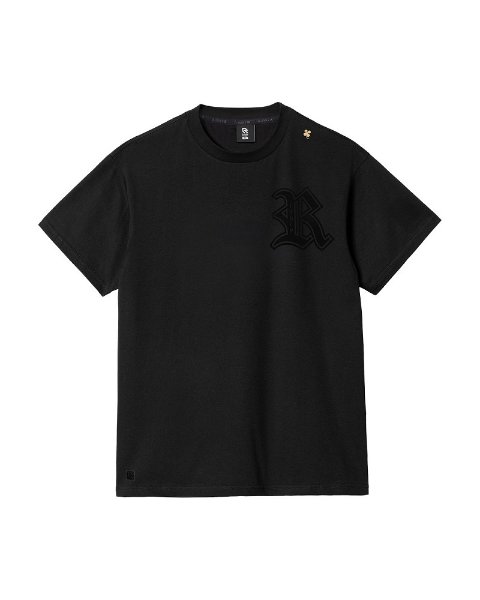 Robey - Varsity Loose Fit T-Shirt - Zwart