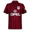 AC Milan Centenary Retro Voetbalshirt 2000 + Maldini 3
