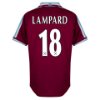 West Ham United Retro Voetbalshirt 2000-2001 + Lampard 18