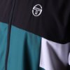 Sergio Tacchini - Caspio Trainingsjack - Zwart/ Mediterraans